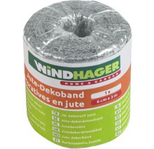 Windhager Jute-Dekoband, 6 cm x 3 m