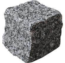 Grauer Granitpflasterstein