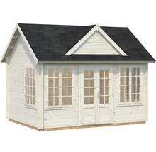 Abri de jardin Palmako Claudia 11,5 m² avec plancher 444 x 354 cm naturel
