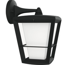 Schwarze Wandleuchte für den Aussenbereich