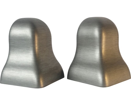 Zwei Metall-Ventilgriffe