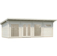 Gartenhaus Palmako Heidi 22,8 m² inkl. Fussboden 885 x 400 cm natur