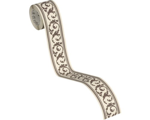 Bordure de papier peint avec motif floral