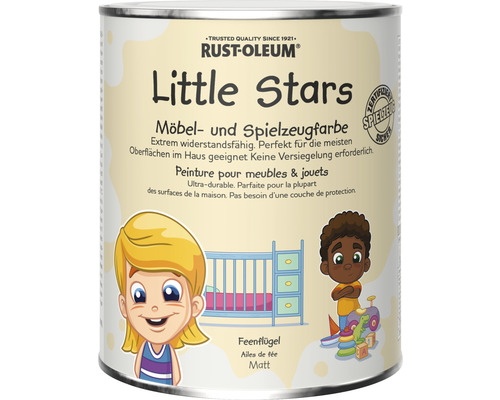 Peinture pour meubles et jouets Little Stars Ailes de fée beige 750 ml