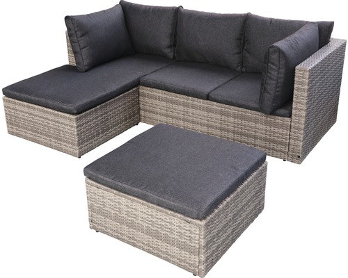 Gartenmöbel-Set Relax Aluminium 5-Sitzer 2-teilig