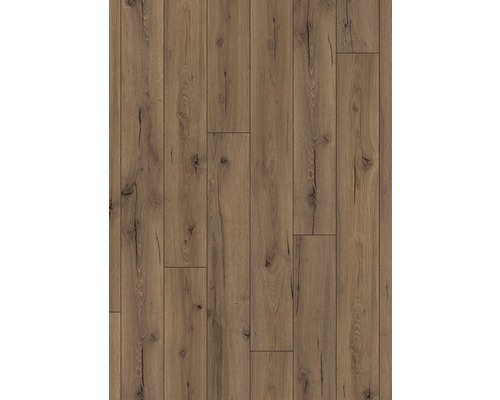 Gros plan sur un sol stratifié aspect bois