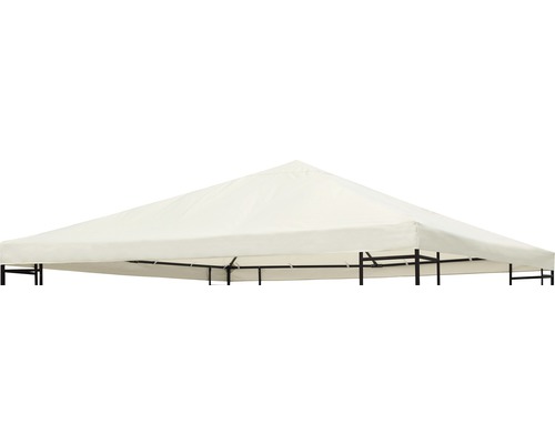 Ersatzteil Pavillondach für Pavillon 2,95 x 2.95 x 2,7 m Polyester 180 g/m² hellbeige