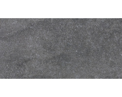 Carrelage pour sol et mur en grès cérame fin UDINE noir 30 x 60 cm