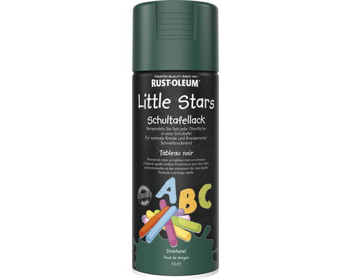 Little Stars Schultafellack Sprühlack Drachenei dunkelgrün 400 ml