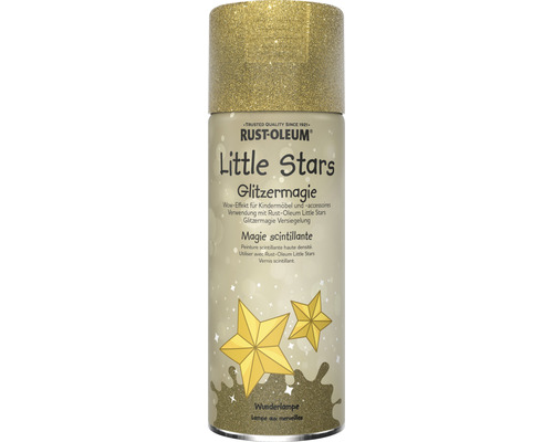 Little Stars Glitzermagie Sprühlack Wunderlampe gold 400 ml