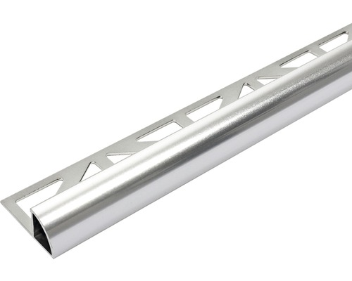 Profilé pour carrelage Alu chromé argenté 12.5mm DRA 1262 Profilé de carreaux en métal
