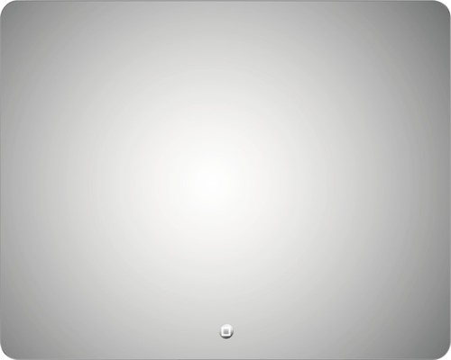 Rechteckiger Spiegel mit abgerundeten Ecken