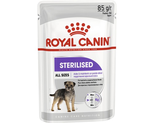 Nourriture humide pour chien ROYAL CANIN Sterilised Wet 85 g