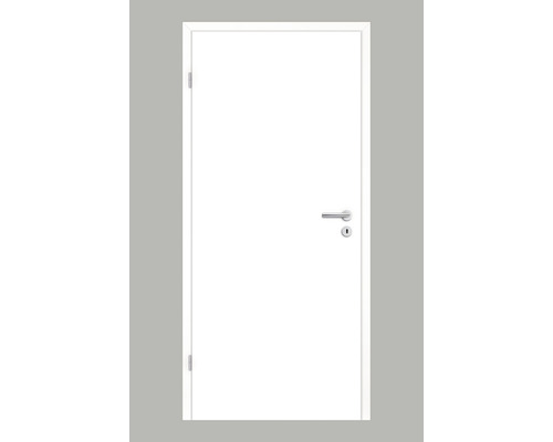 Porte de chambre Pertura Yori CPL blanc (similaire RAL 9003) 65,0x201,5 cm (norme CH) à gauche