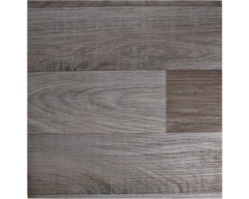 Parquet à lames PVC Puccini brun-argent largeur 400 cm (marchandise au mètre)