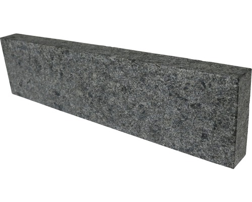 FLAIRSTONE Granit pierre de bordure Cenith Silver gris scié 60x5x15 cm