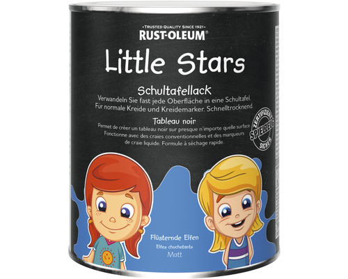 Laque tableau noir Little Stars murmures d'elfes bleu 750 ml