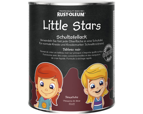 Little Stars Schultafellack Tanzschuhe rot 750 ml Rust-Oleum Little Stars Schultafellack Dose