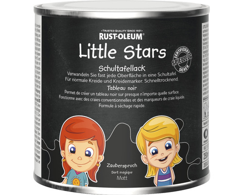 Laque tableau noir Little Stars formule magique noir 250 ml