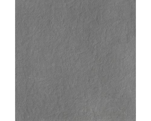 FLAIRSTONE Feinsteinzeug Terrassenplatte titan rektifizierte Kante 60 x 60 x 2 cm Graue Rauhfasertapete für Innenräume