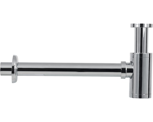 Siphon aus Chrom für Waschbecken