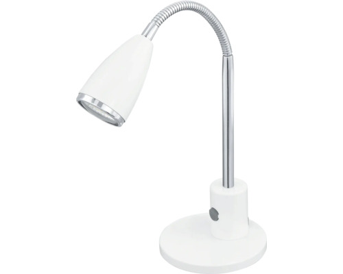 Lampe de bureau LED USB CCT avec tête amovible métal/plastique 1,5W 200 lm  - HORNBACH