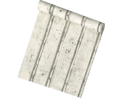 Rouleau de papier peint avec motif de planches en bois