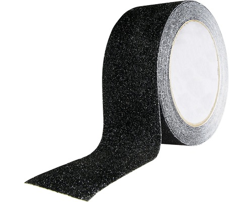 Roxolid High Grip Antirutschband schwarz 48 mm x 5 m Rolle Antirutschband zur Erhöhung der Trittsicherheit