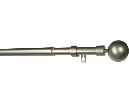 Stilgarnitur Orlando Metall Ø 19 mm nickel 120-210 cm