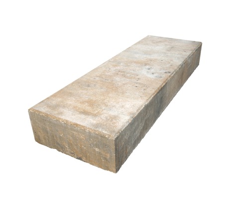 Bloc de marche en béton iStep Pure calcaire coquillier 50 x 35 x 15 cm