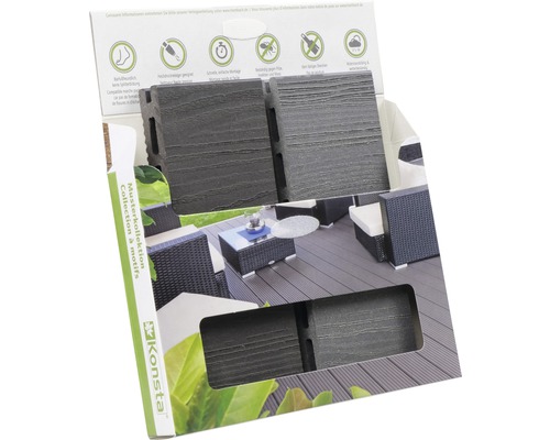 Boîte d’échantillons de Konsta planches pour terrasse WPC XL 20 mm