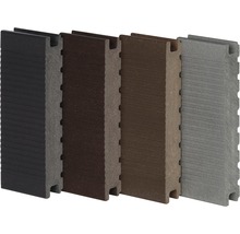 Konsta Musterbox zu WPC Terrassendielen Vollprofil 26mm