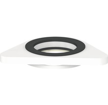 Abdeckung für Sanitärinstallationen mit Dichtung