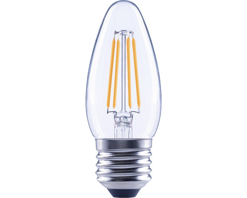 FLAIR LED Kerzenlampe dimmbar C35 E27/2,2W(25W) 250 lm 2700 K warmweiss klar