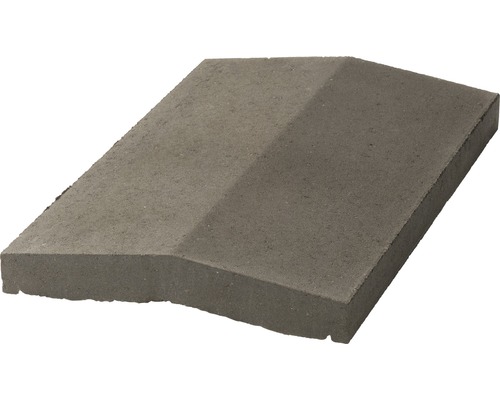 Mauerabdeckung Satteldach anthrazit 49 x 30 x 3,5-5,5-3,5 cm Mauerabdeckung Satteldach anthrazit 49 x 30 x 3,5-5,5-3,5 cm