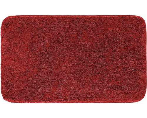 MELANGE Badteppich 50x80 cm rubin