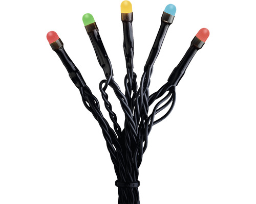Guirlande lumineuse LED avec plusieurs lumières colorées