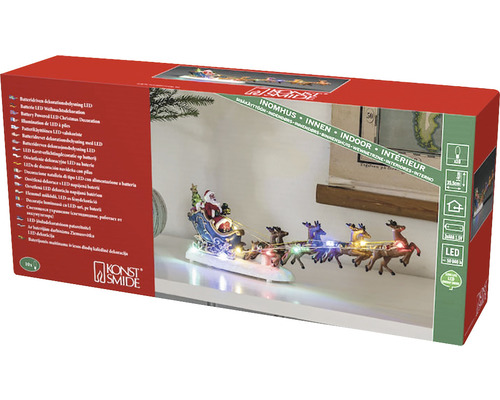 Décoration de Noël Konstsmide avec éclairage LED dans son emballage