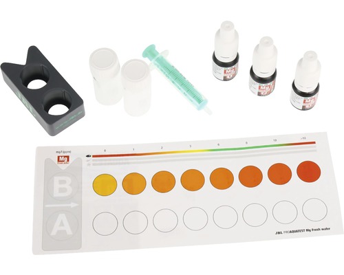 Kit de test JBL Magnésium Eau douce pour déterminer la teneur en magnésium dans l''aquarium