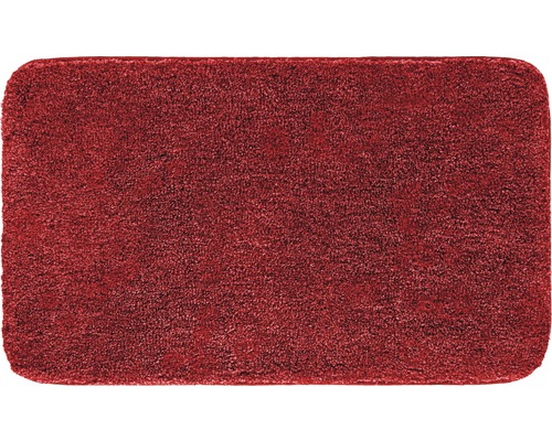 MELANGE Badteppich 70x120 cm rubin