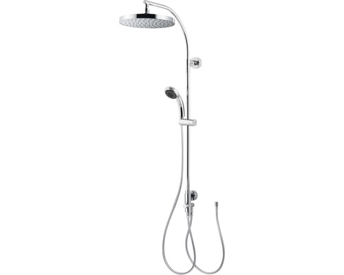 Duschsäule inkl, Umsteller BREUER Aquamaxx 320 chrom glänzend 9252008000099 Duschsäule mit Kopf- und Handbrause