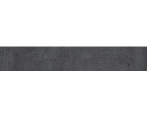 Carrelage sol et mur métal gris foncé 20x120 cm