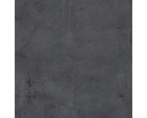 Wand- und Bodenfliese Metal dunkelgrau 60x60 cm