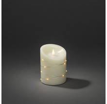Bougie LED décorative avec guirlande lumineuse