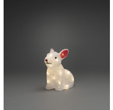 Dekorativer Hase mit Beleuchtung als Osterdekoration