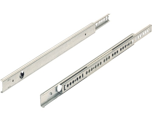 Hettich Schubladenschiene Teilauszug 346-551 mm verzinkt 9136664 2 Stück