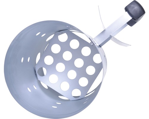 Allume-barbecue en métal avec trous