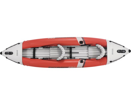 Kayak Intex Excursion Pro pour deux personnes, vue de dessus