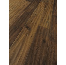 Nahaufnahme von Laminatboden mit Holzstruktur