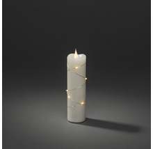 Bougie LED décorative avec guirlande lumineuse pour l''intérieur